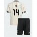 Maillot de foot Japon Junya Ito #14 Extérieur vêtements enfant Monde 2026 Manches Courtes (+ pantalon court)